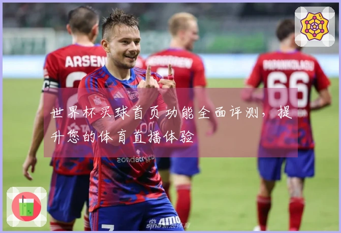 世界杯买球首页功能全面评测，提升您的体育直播体验
